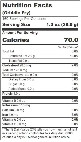 Sliced Halal Beef Bacon, 2.5 Pound I711460