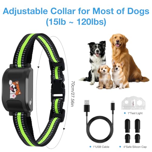 Wireless GPS Dog Fence & Training Collar, Waterproof Rechargeable, App Customizable T36438