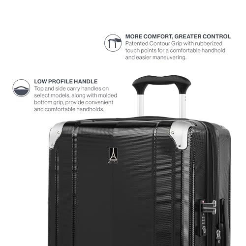 Hardside Expandable Carry-On Luggage with 8 Spinner Wheels, 21 Inch N246