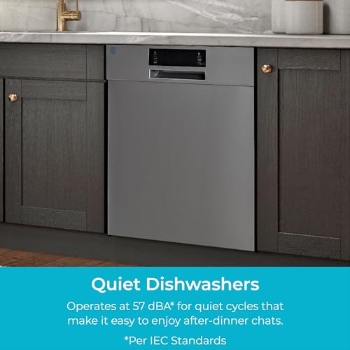 24" Built-In Stainless Steel Tub Dishwasher with Adjustable Rack M856