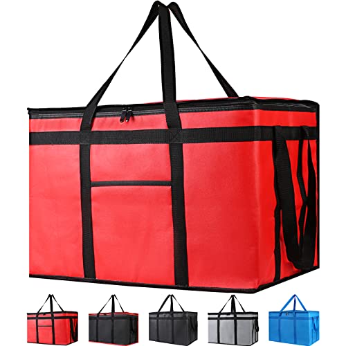 Insulated Food Delivery Bag Hot Cold Meal Carrier Cooler Tote K646948