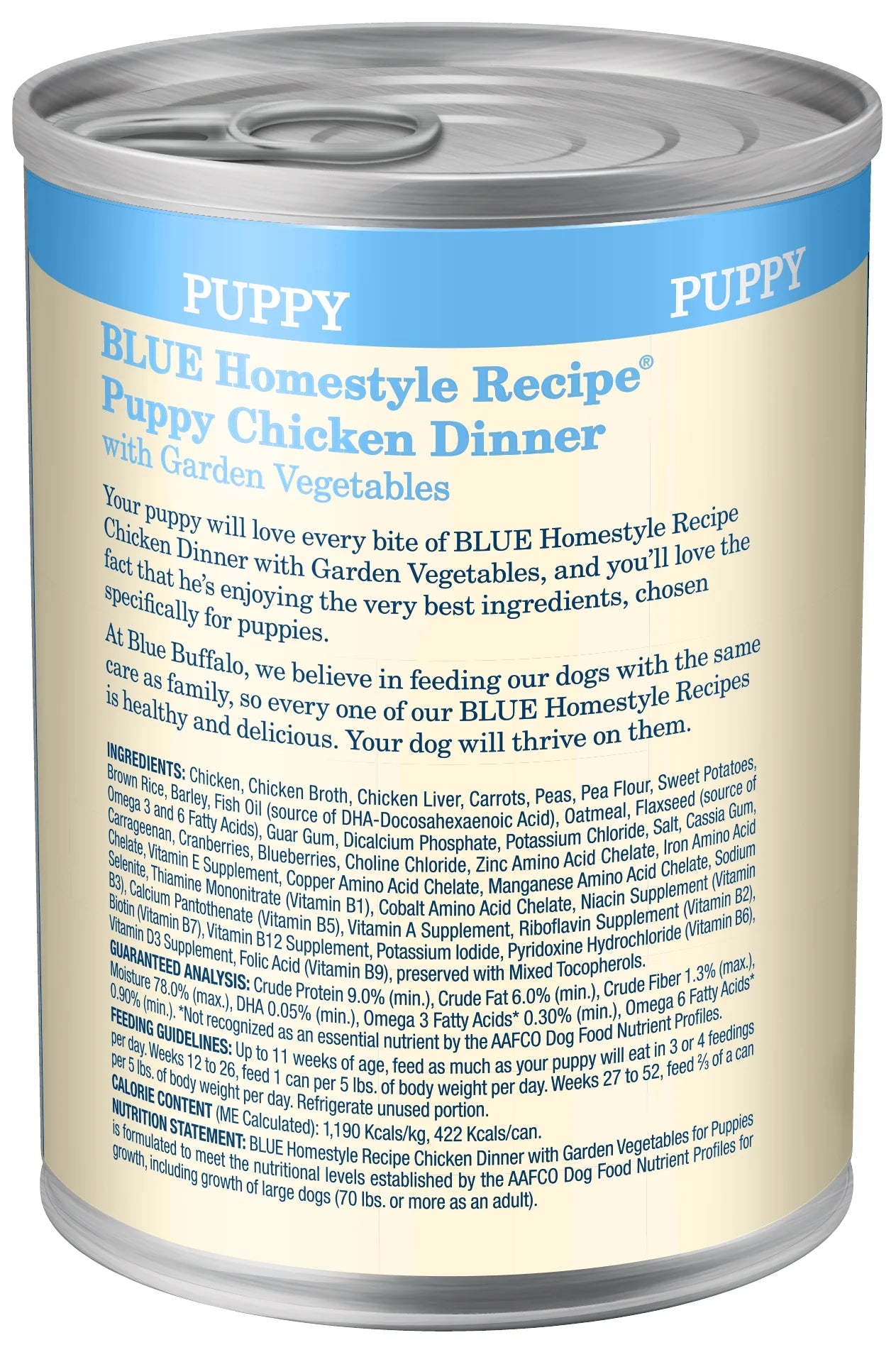 Puppy Wet Dog Food, Chicken, 12.5 oz Can (Pack of 12) S2958