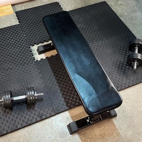 Puzzle Exercise Mat with EVA Foam Interlocking Tiles for MMA, Gymnastics and Home Gym N211438