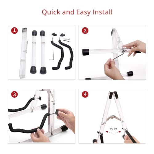 Foldable Hardwood Guitar Stand N691996
