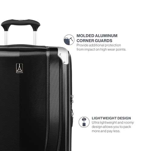 Hardside Expandable Carry-On Luggage with 8 Spinner Wheels, 21 Inch N246