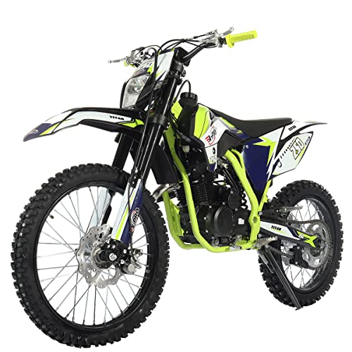 250cc Dirt Bike, 5-Speed Manual, Electric/Kick Start, 21"/18" Wheels V39817