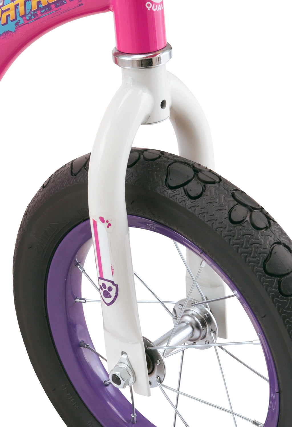 Kids Bike with 12 Inch Wheels, Magenta Pink T6223
