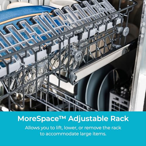 24" Built-In Stainless Steel Tub Dishwasher with Adjustable Rack M856
