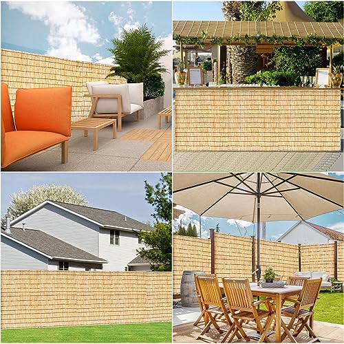 Natural Reed Fencing Privacy Screen for Garden Patio Outdoor Decor V369488