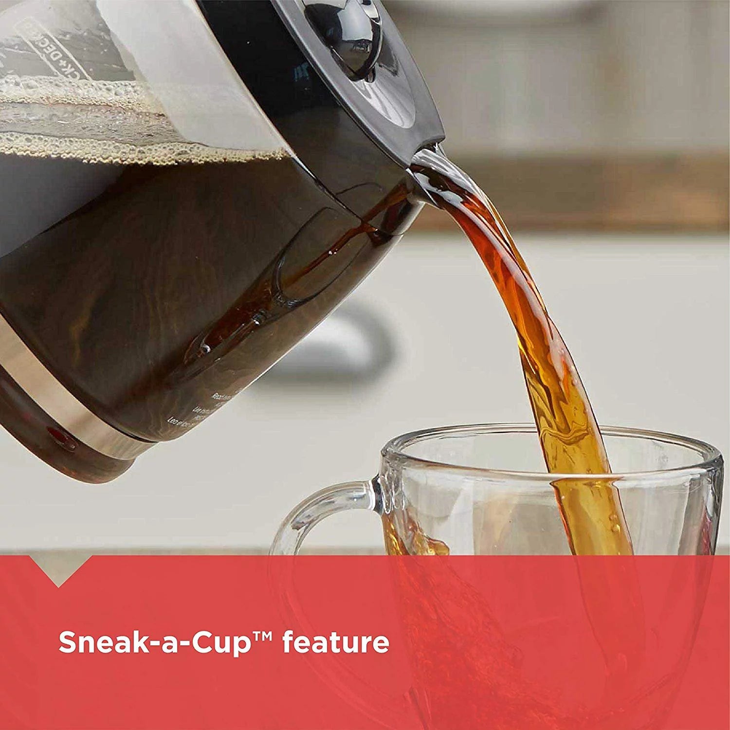 12-Cup Switch Coffee Maker with Glass Carafe T959