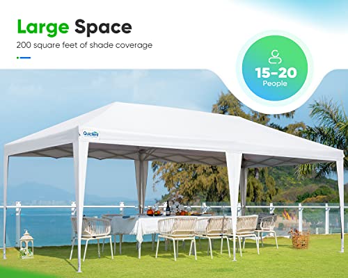 Pop up Canopy Tent 10x20ft Waterproof with Roller Bag O882