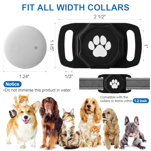 Pet Tracker for Collar with Holder, No Monthly Fee, iOS Only I2504