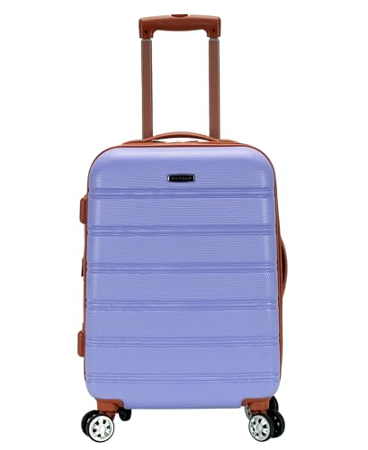 Hardside Expandable Carry-On Luggage with Spinner Wheels, Lavender, 20" Z904479