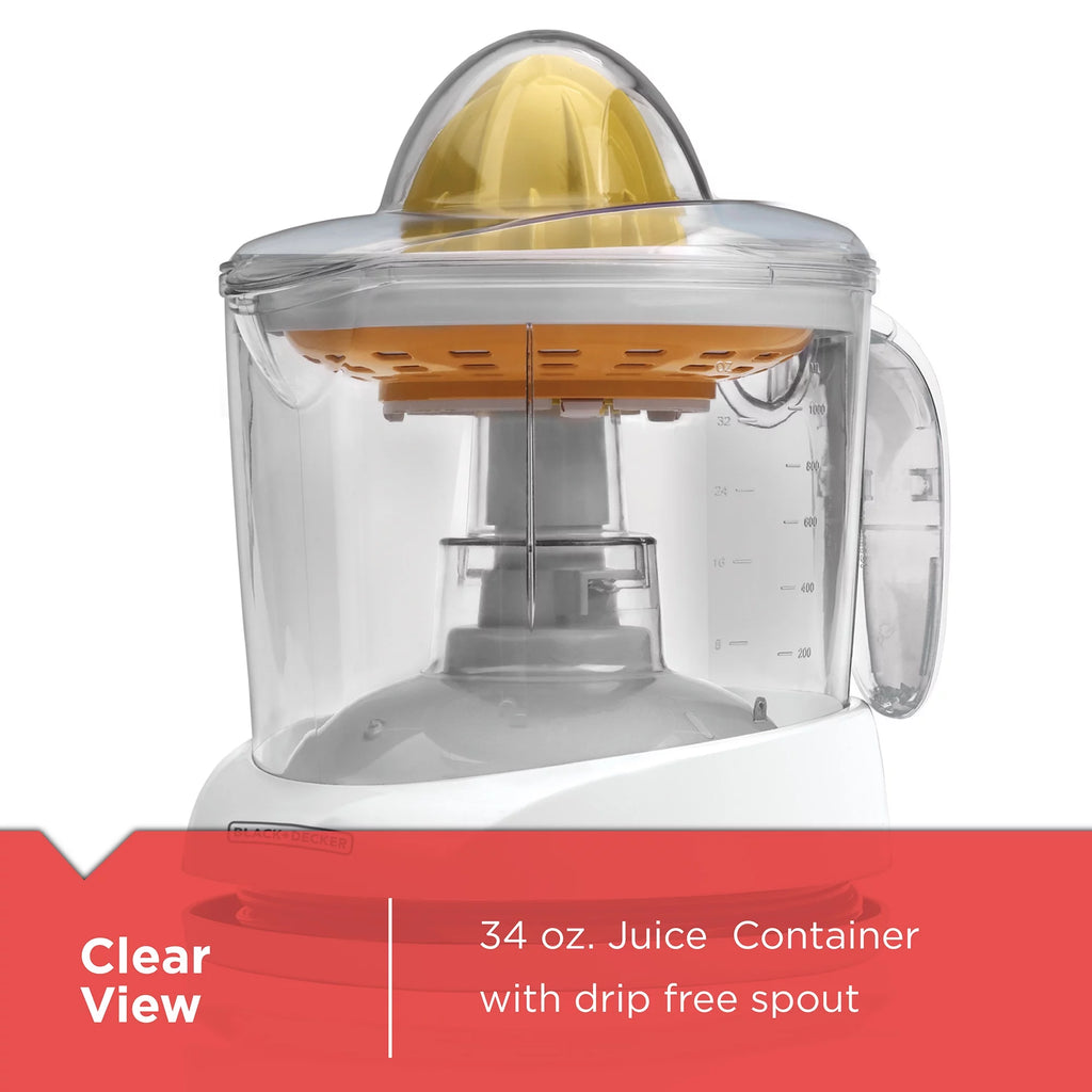32oz Citrus Juicer, White J27442