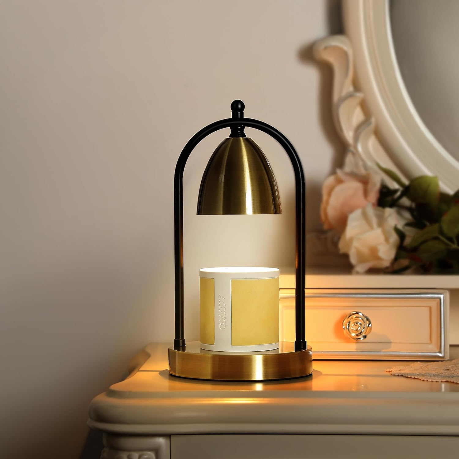Candle Warmer Lamp with Timer for Jar Candles, Dimmable, Auto Shut Off Y70278