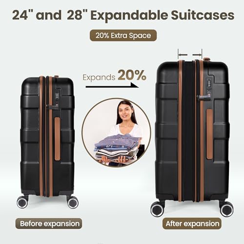 Hardside Carry-On Luggage 22x14x9 with Spinner Wheels R412965