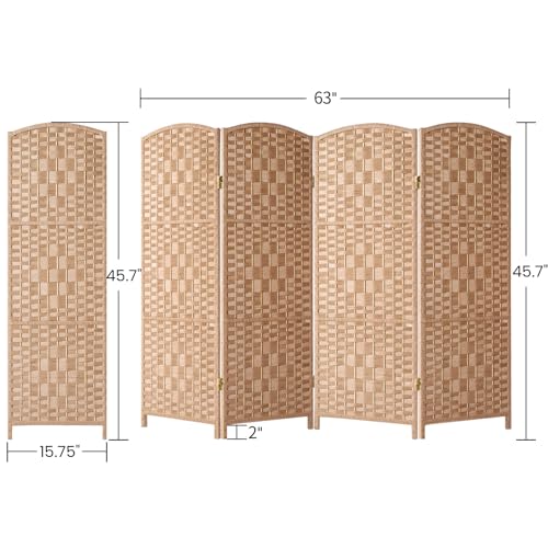 3 Panel Folding Room Divider, Privacy Screen, Dark Mocha S685