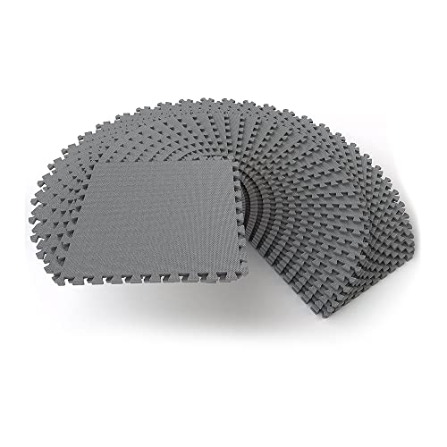 Puzzle Exercise Mat with EVA Foam Interlocking Tiles for MMA, Gymnastics and Home Gym N211438