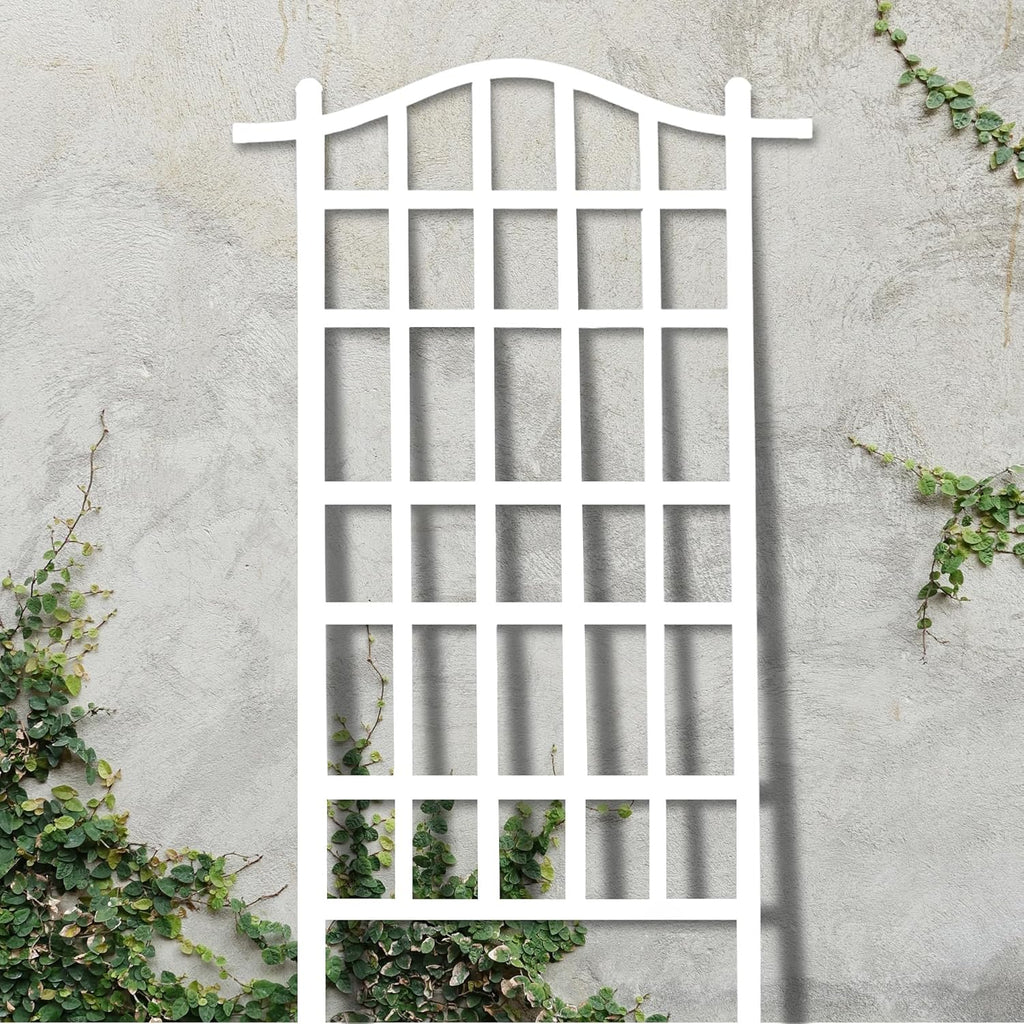 Garden Trellis Plant Support for Climbing Plants, White U18631