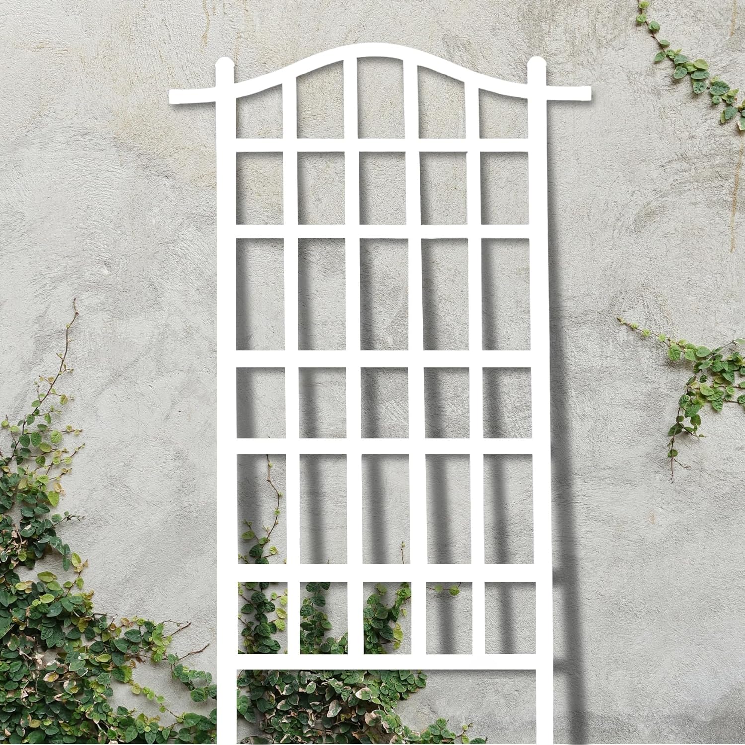 Garden Trellis Plant Support for Climbing Plants, White U18631