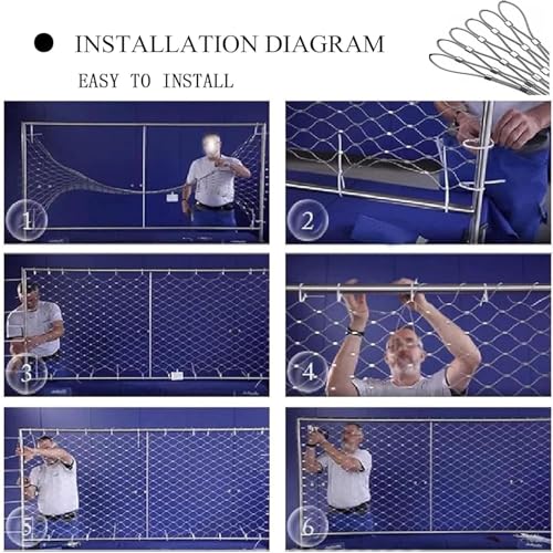 Deer Fencing Net Animal Poultry Barrier Fence for Garden Farm X34880