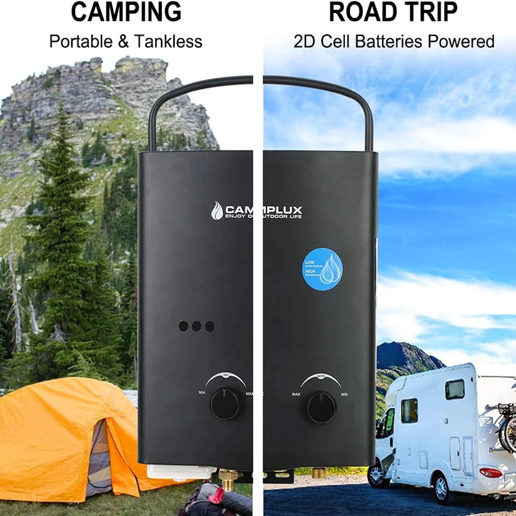Outdoor Portable Propane Tankless Water Heater with Pump H2015