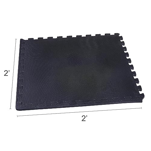 Puzzle Exercise Mat with EVA Foam Interlocking Tiles for MMA, Gymnastics and Home Gym N211438
