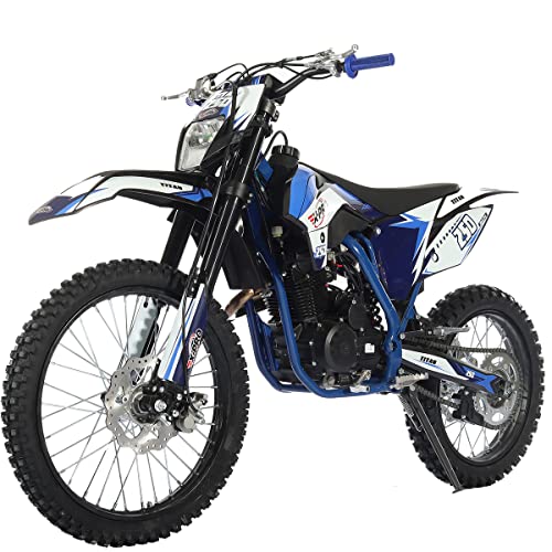 250cc Dirt Bike, 5-Speed Manual, Electric/Kick Start, 21"/18" Wheels V39817