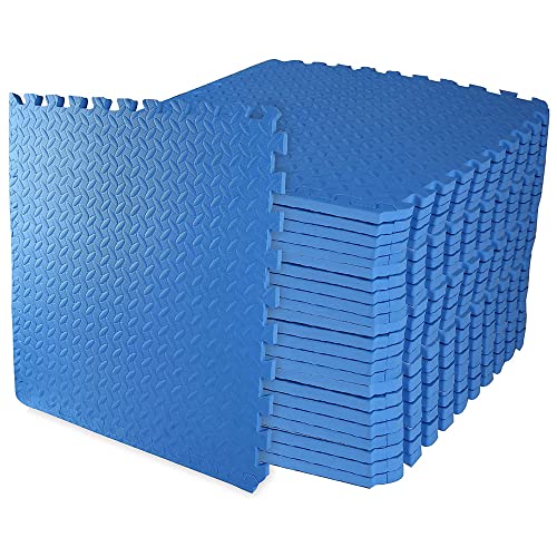 Puzzle Exercise Mat with EVA Foam Interlocking Tiles for MMA, Gymnastics and Home Gym N211438