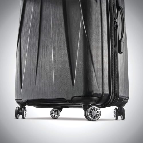 Hardside Expandable Carry-On Luggage with Spinner Wheels, Black, 20-Inch S82043