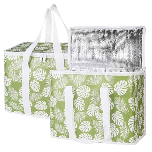 Insulated Food Delivery Bag Hot Cold Meal Carrier Cooler Tote K646948