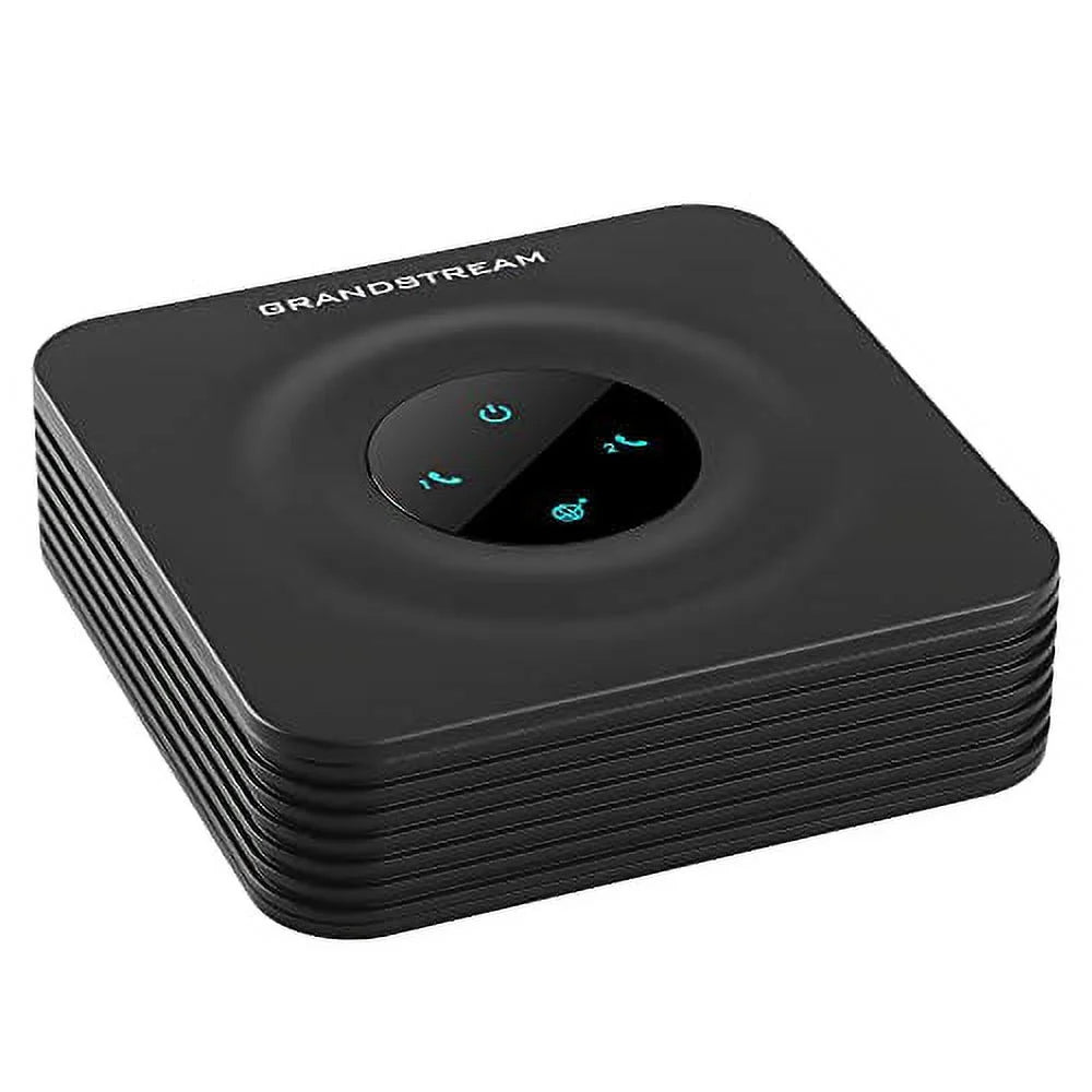 2 Port Analog Telephone Adapter VoIP Phone, Black E70604