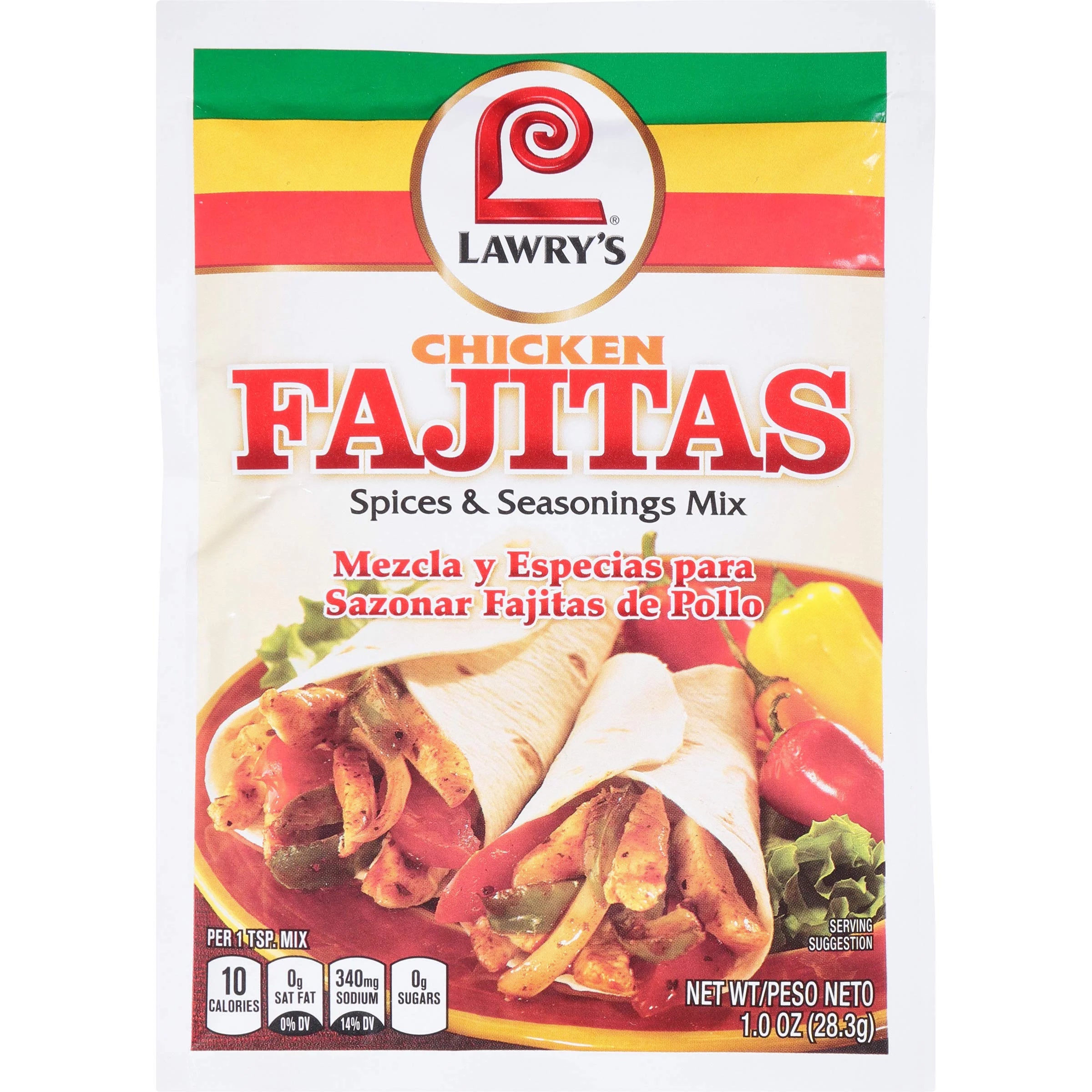Fajita Chicken Seasoning, 1 oz Pack of 12 X229