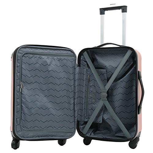 Hardside Luggage 4-Piece Set, Black J441
