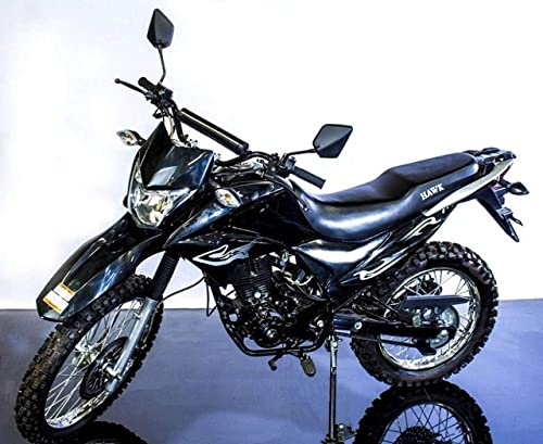 250cc Dual Sports Motorcycle Street Bike, Manual Clutch, Blue D52883