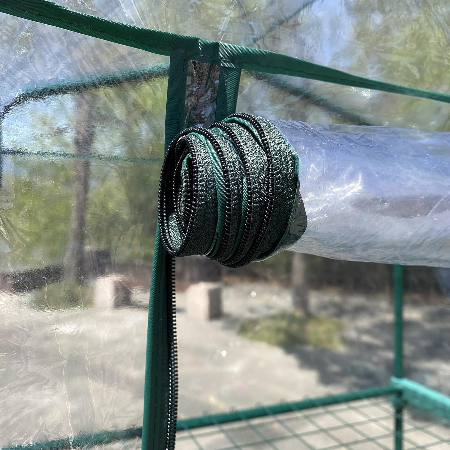 Mini Greenhouse 4 Tiers with Wheels for Plants G970