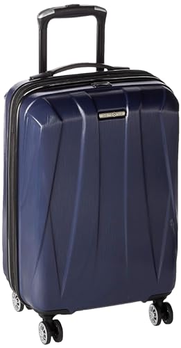 Hardside Expandable Carry-On Luggage with Spinner Wheels, Black, 20-Inch S82043