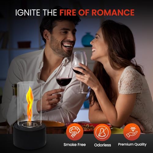 Tabletop Smokeless Fire Pit for Indoor & Outdoor Use M13509
