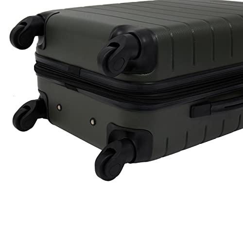 Smart Luggage Set with Cup Holder and USB Port, 20-Inch Carry-On K967