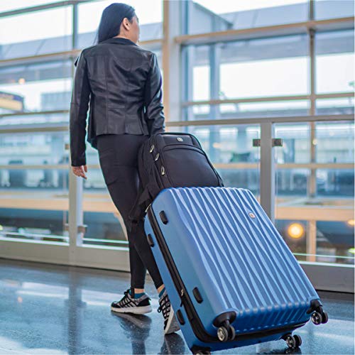 Expandable Hardside Carry-On Luggage with Spinner Wheels and TSA Lock F31623