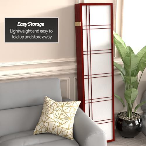6 Panel Honey Room Divider X65165