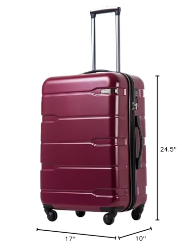 PC+ABS Spinner Suitcase with TSA Lock, 20in Carry-On Q530