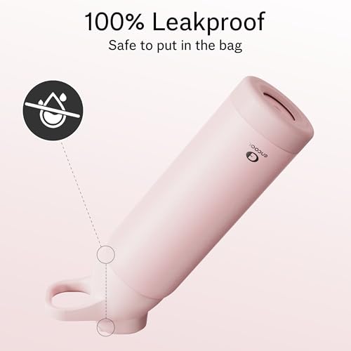 Insulated Stainless Steel Water Bottle with Straw, 24 oz X205853