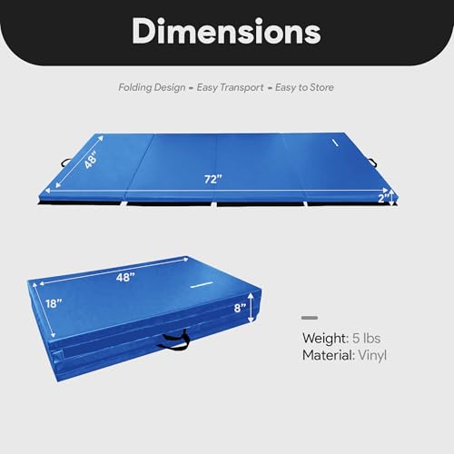Foldable Gymnastics Mat for Tumbling V253513