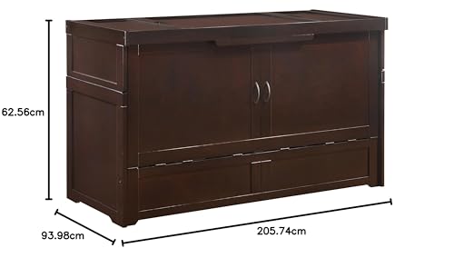 Murphy Cube Cabinet Bed (White, Queen) M597282