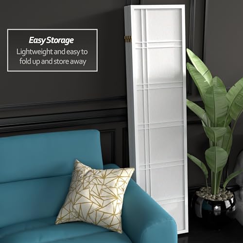 6 Panel Honey Room Divider X65165