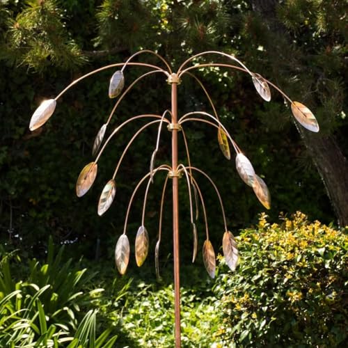 Metal Wind Spinners for Outdoor Yard Art Decor I1403