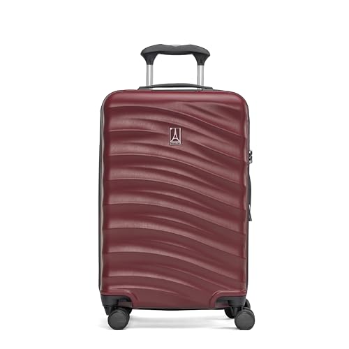 Hardside Expandable Carry-On Luggage with 8 Spinner Wheels and TSA Lock J560758