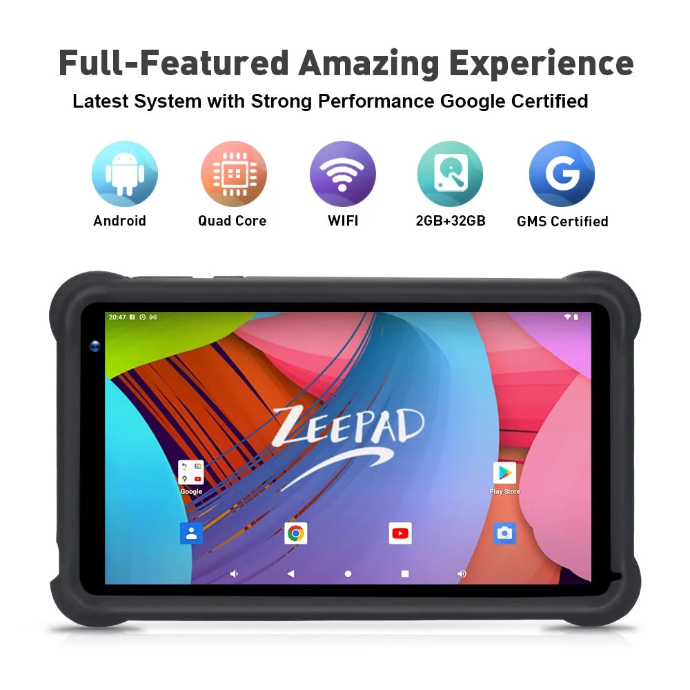 Kids Tablet 7 Inch Android 32GB with Kickstand Case K454323