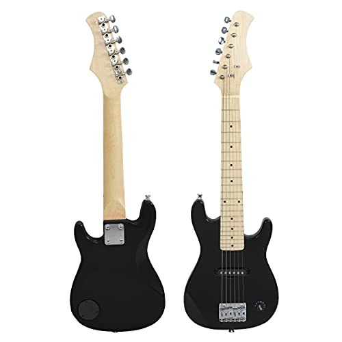Electric Guitar Starter Kit for Kids with Amplifier and Accessories, 30 Inch, Black H412124